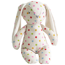 Load image into Gallery viewer, Personalised Alimrose Bobby Floppy Bunny 25CM - CONFETTI
