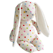 Load image into Gallery viewer, Personalised Alimrose Bobby Floppy Bunny 25CM - CONFETTI
