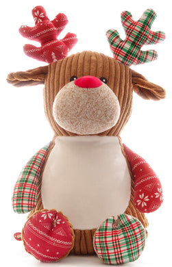 Personalised Harlequin Reindeer Plaid LIMITED EDITION