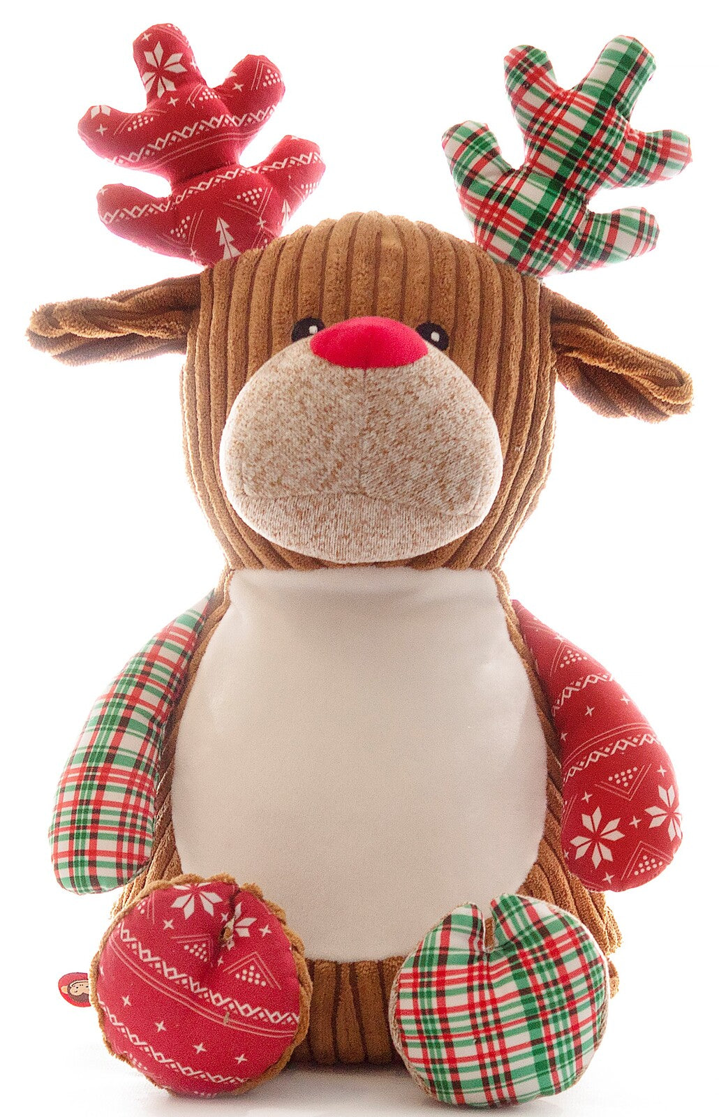 Personalised Harlequin Reindeer Plaid LIMITED EDITION