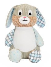 Load image into Gallery viewer, Personalised Harlequin Bunny Cubby Starry Night
