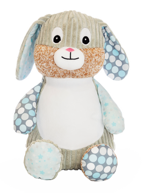 Personalised Harlequin Bunny Cubby Starry Night