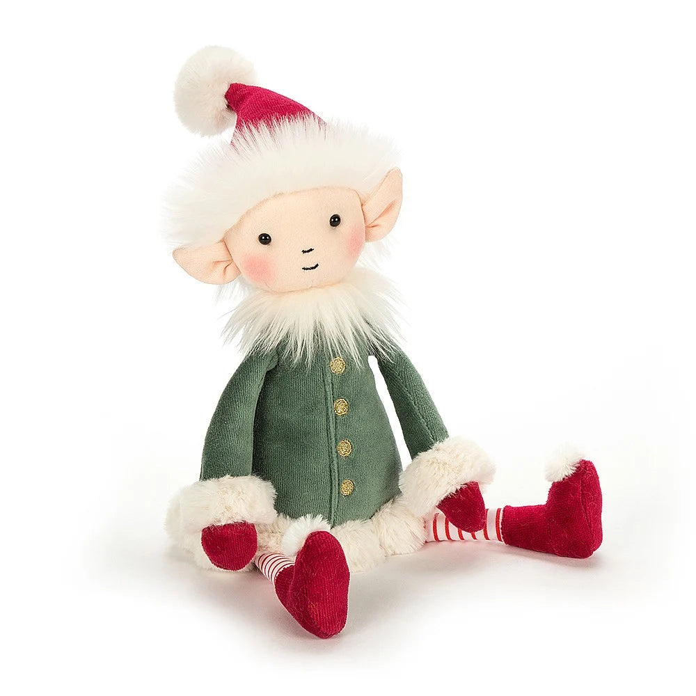 Jellycat Leffy Christmas Elf | Medium