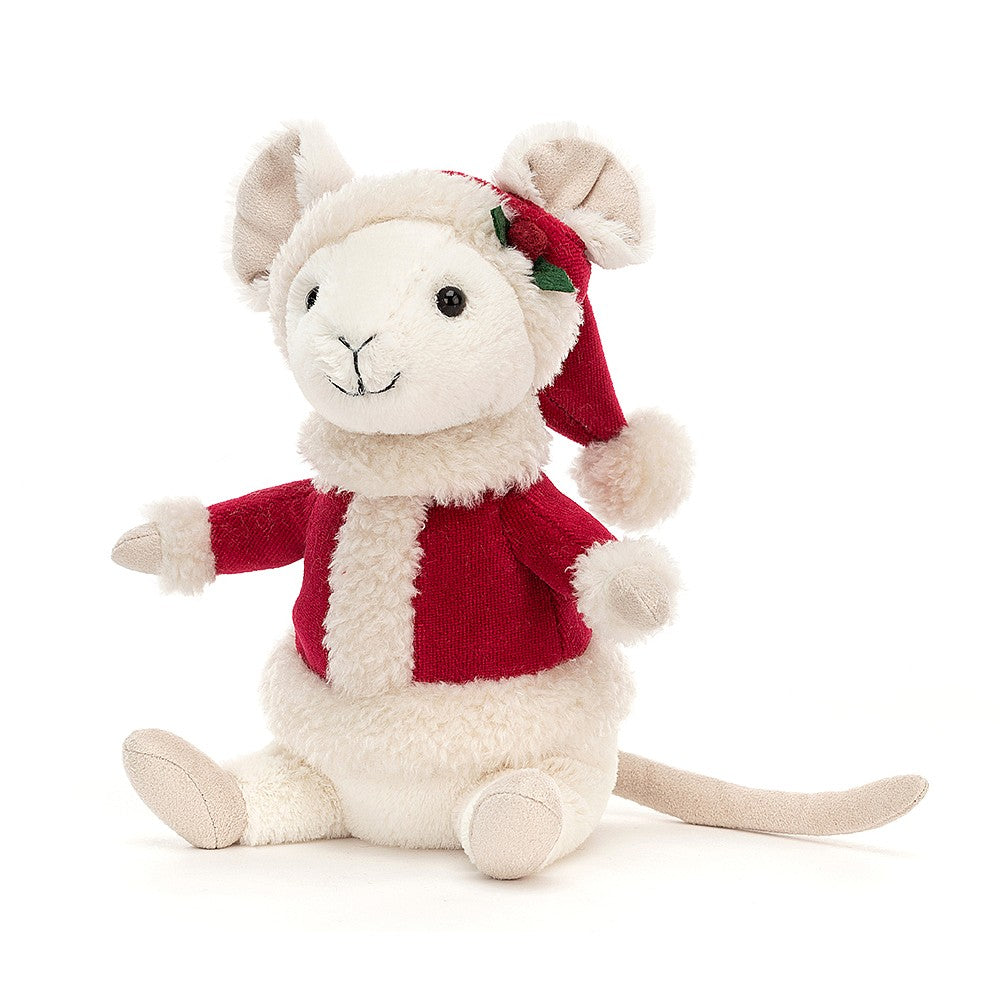 Jellycat Merry Christmas Mouse
