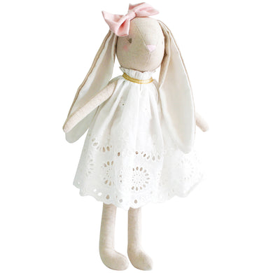 Personalised Alimrose Mummy Broderie Bunny - 40cm