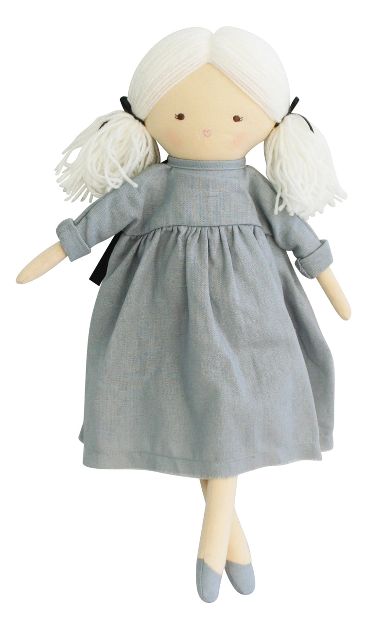 Personalised Alimrose Matilda Doll 45cm Grey