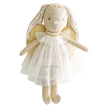 Load image into Gallery viewer, Personalised Alimrose Mini Angel Bunny Ivory 27cm
