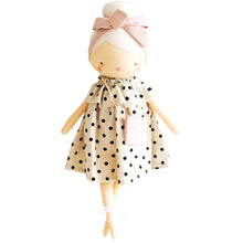 Load image into Gallery viewer, Personalised Alimrose Piper Doll Black Spot 43cm
