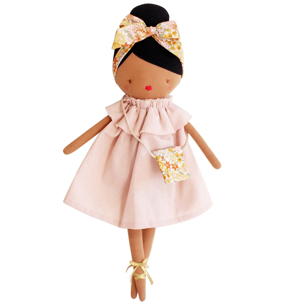 Personalised Alimrose Piper Doll Pale Pink 43cm