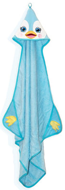Personalised Hooded Penguin Towel