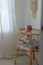 Load image into Gallery viewer, Wattle and Gum Muslin Sheet - BASSINET
