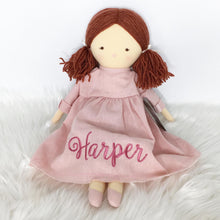 Load image into Gallery viewer, Personalised Alimrose Matilda Doll 45cm Pink
