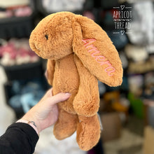 Load image into Gallery viewer, Personalised Jellycat Bashful Bunny Medium - Golden personalised
