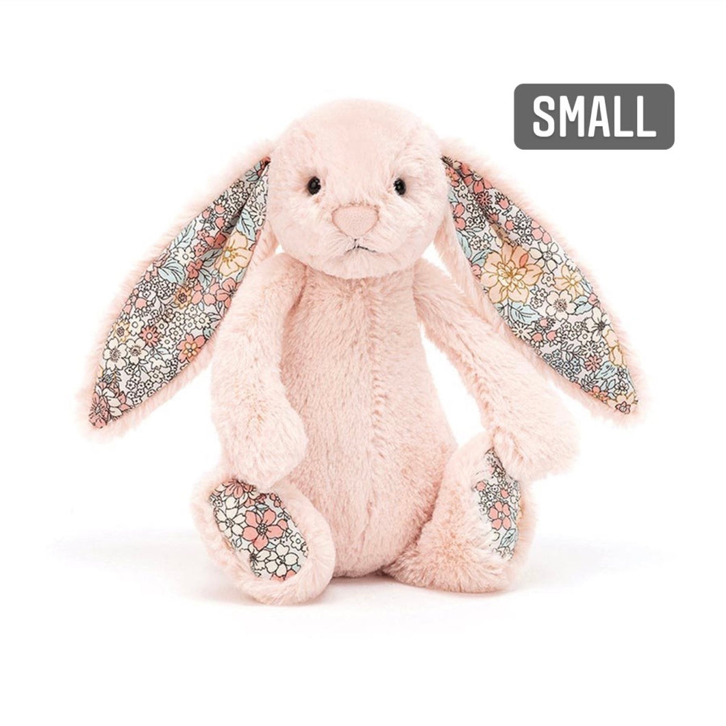 Personalised Jellycat Bashful Bunny SMALL - Blush Blossom