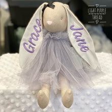 Load image into Gallery viewer, Alimrose Baby Beth Bunny- Lavender 40cm
