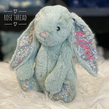 Load image into Gallery viewer, Personalised Jellycat Bashful Bunny Medium - Blossom Sage
