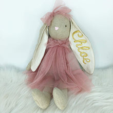 Load image into Gallery viewer, Personalised Alimrose Baby Briar Bunny 40cm

