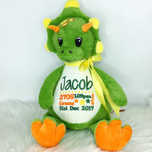 Load image into Gallery viewer, Personalised Dinosaur Teddy
