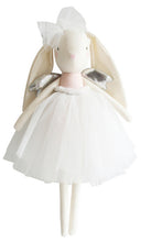 Load image into Gallery viewer, Personalised Alimrose Angel Bunny Silver 50cm
