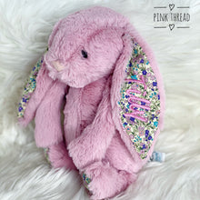 Load image into Gallery viewer, Personalised Jellycat Bashful Bunny Medium - Tulip Blossom
