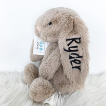 Load image into Gallery viewer, Personalised Jellycat Bashful Bunny - Beige
