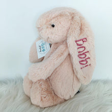 Load image into Gallery viewer, Personalised Jellycat Bashful Bunny - Blush
