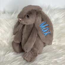 Load image into Gallery viewer, Personalised Jellycat Bashful Bunny Medium - Truffle

