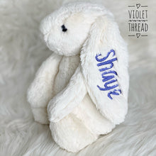 Load image into Gallery viewer, Personalised Jellycat Bashful Bunny Medium - Cream
