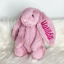 Load image into Gallery viewer, Personalised Jellycat Bashful Bunny Medium - Tulip
