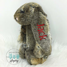 Load image into Gallery viewer, Personalised Jellycat Bashful Bunny - Cottontail
