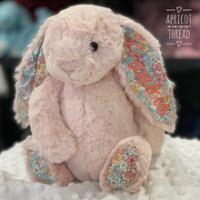 Load image into Gallery viewer, Personalised Jellycat Bashful Bunny Medium - Blush Blossom

