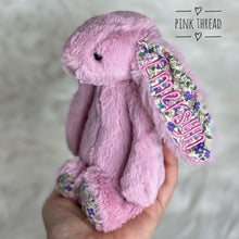 Load image into Gallery viewer, Personalised Jellycat Bashful Bunny SMALL - Tulip Blossom
