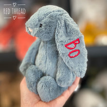 Load image into Gallery viewer, Personalised Jellycat Bashful Bunny SMALL - Dusky Blue
