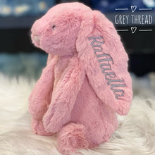 Load image into Gallery viewer, personalised jellycat bashful bunny medium petal pink
