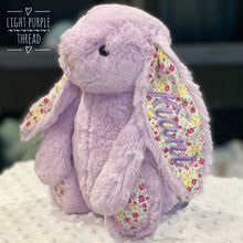 Load image into Gallery viewer, Personalised Jellycat Bashful Bunny Medium - Jasmine Blossom
