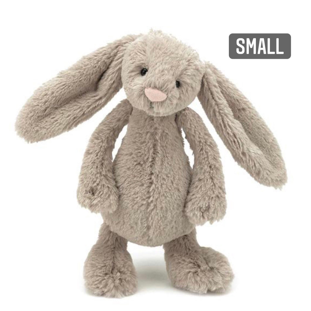 Personalised Jellycat Bashful Bunny SMALL - Beige