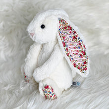 Load image into Gallery viewer, Personalised Jellycat Bashful Bunny Medium - Cream Blossom
