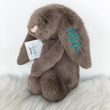 Load image into Gallery viewer, Personalised Jellycat Bashful Bunny - Truffle
