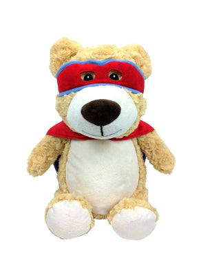 Personalised Hero Bear - Red