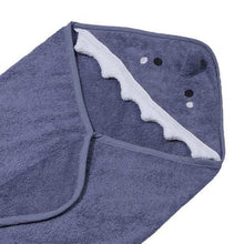 Load image into Gallery viewer, Personalised Hooded Shark Towel
